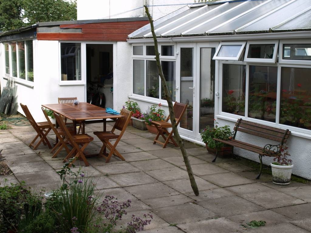 House, Conservatory and Patio